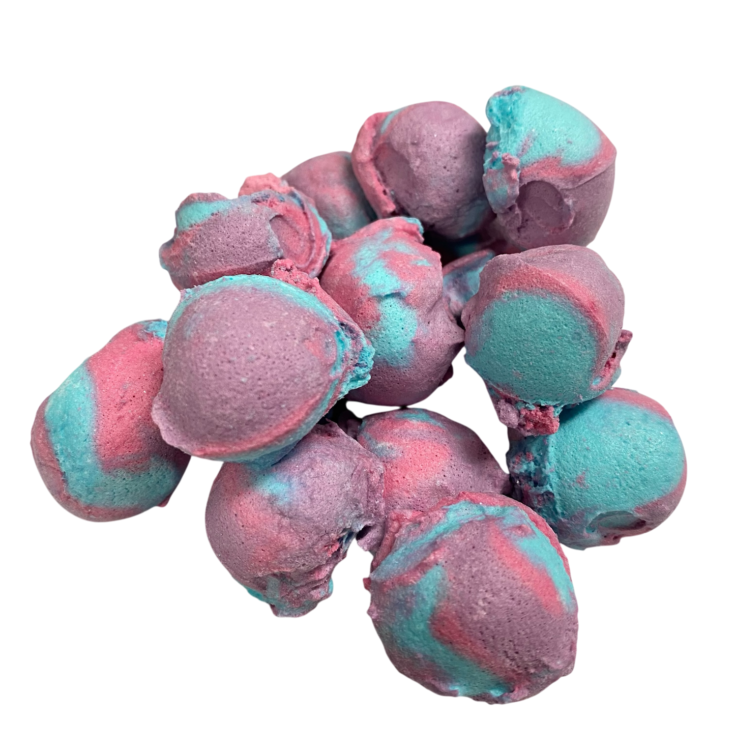Freeze Dried Cotton Candy Ice Cream