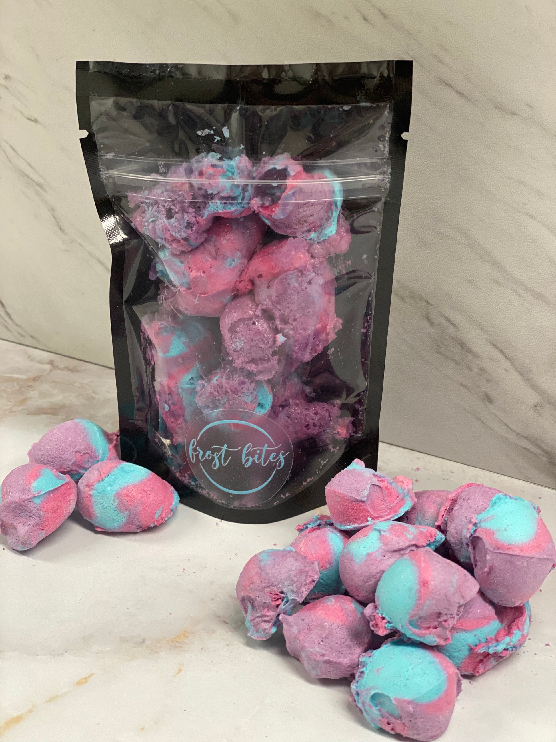 Freeze Dried Cotton Candy Ice Cream – Frost Bites